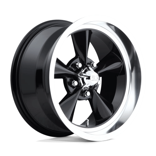 US Mag 1PC 15x7 107 GLOSS BLACK +-5mm