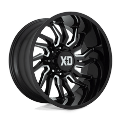 XD 22x10 858 GLOSS BLACK MILLED +-18mm