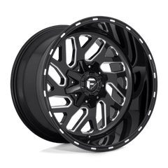 Fuel 1PC 22x12 581 GLOSS BLACK MILLED +-44mm