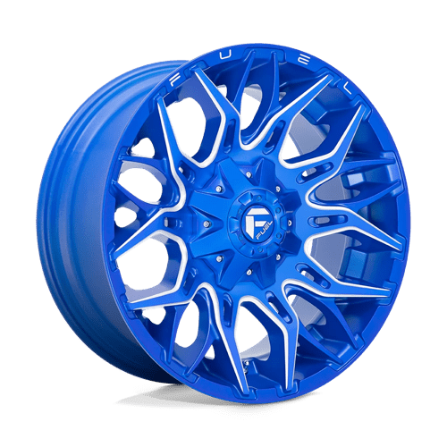 Fuel 1PC 22x12 770 ANODIZED BLUE MILLED +-44mm