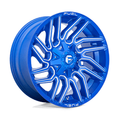 Fuel 1PC 22x12 774 ANODIZED BLUE MILLED +-44mm