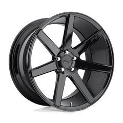 Niche 1PC 19x9 168 GLOSS BLACK +35mm
