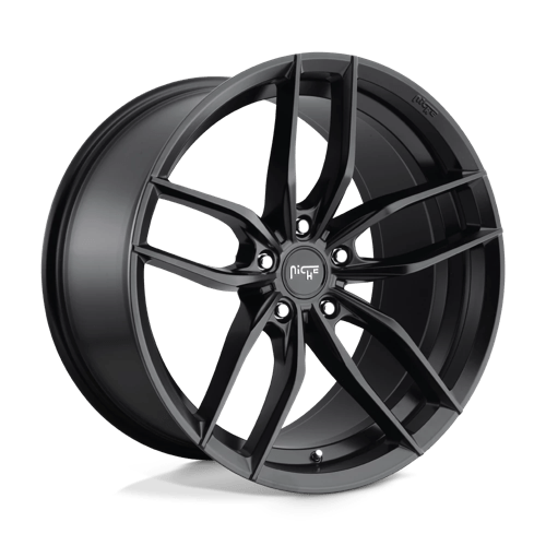 Niche 1PC 19x8 203 MATTE BLACK +25mm