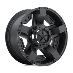 XD 17x9 811 MATTE BLACK W/ ACCENTS +-12mm