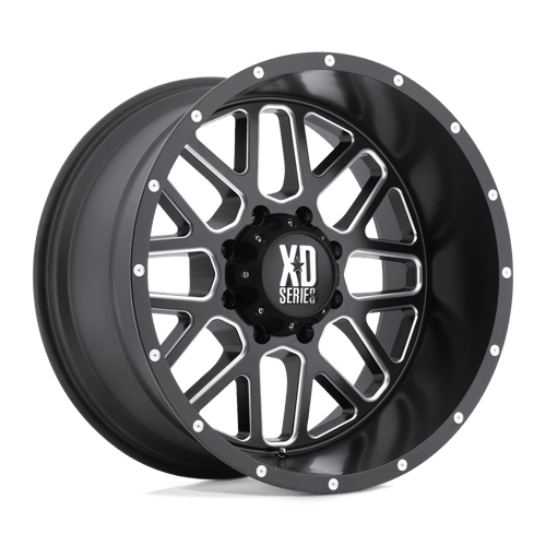 XD 20x9 820 SATIN BLACK MILLED +00mm