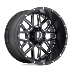 XD 20x9 820 SATIN BLACK MILLED +00mm