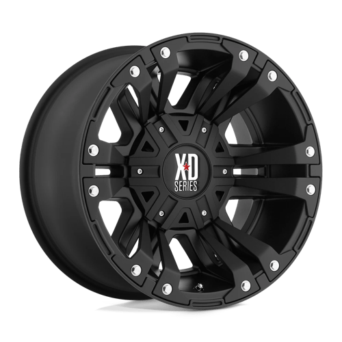 XD 17x9 822 MATTE BLACK +-12mm