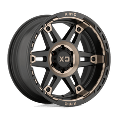 XD 20x9 840 SATIN BLACK W/ DARK TINT +00mm