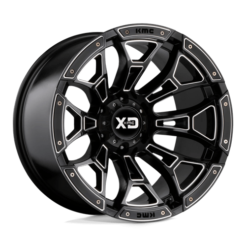 XD 18x10 841 GLOSS BLACK MILLED +-18mm