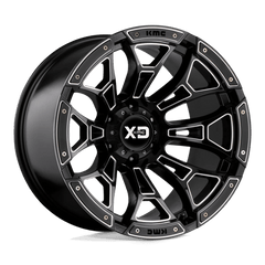 XD 18x10 841 GLOSS BLACK MILLED +-18mm
