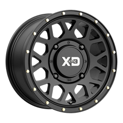 XD Powersports 15x6 135 SATIN BLACK +38mm
