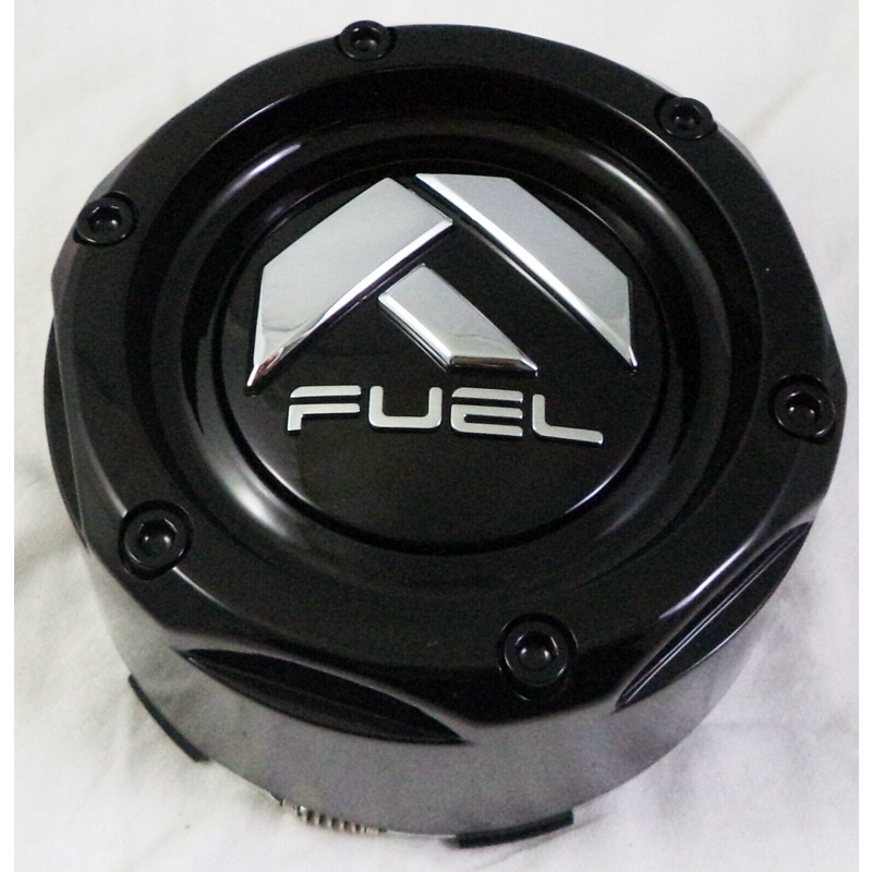 Fuel Gloss Black Snap-In Cap for 82 Code 2.3"