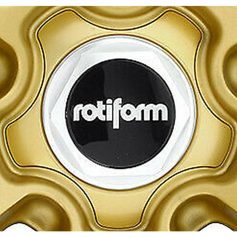 Rotiform Satin Gold LSR Cap Plate