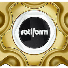 Rotiform Satin Gold LSR Cap Plate