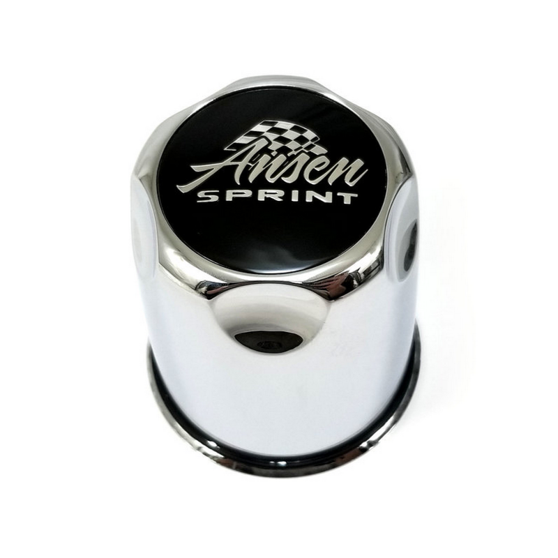 American Racing Ansen Sprint VN69 Chrome Push-Thru 4-Lug and 5-Lug Wheel Center Cap