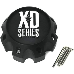 XDS Matte Black Hub Cap For 6X5.5 With Black Screws