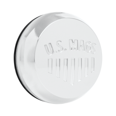 Dome 0.9" US Mags New Logo 3" O-Ring Cap - Polished