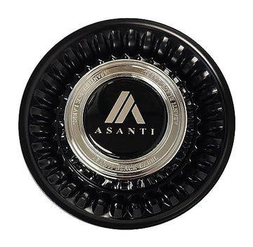 Asanti Floater Cap Chrome (Gloss Black/Chrome)