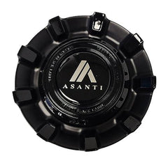 Asanti Cap Snap-In (Matte Black/Gloss Black/Gloss Black/Chrome)