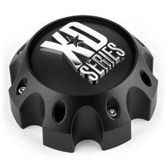 XDS Satin Black Hub Cap For 5X5.5/150 With Black Screws