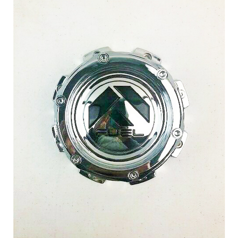 Fuel Chrome with Gloss Black Bolt-On Hub Cap for 8X180
