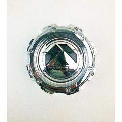 Fuel Chrome with Gloss Black Bolt-On Hub Cap for 8X180