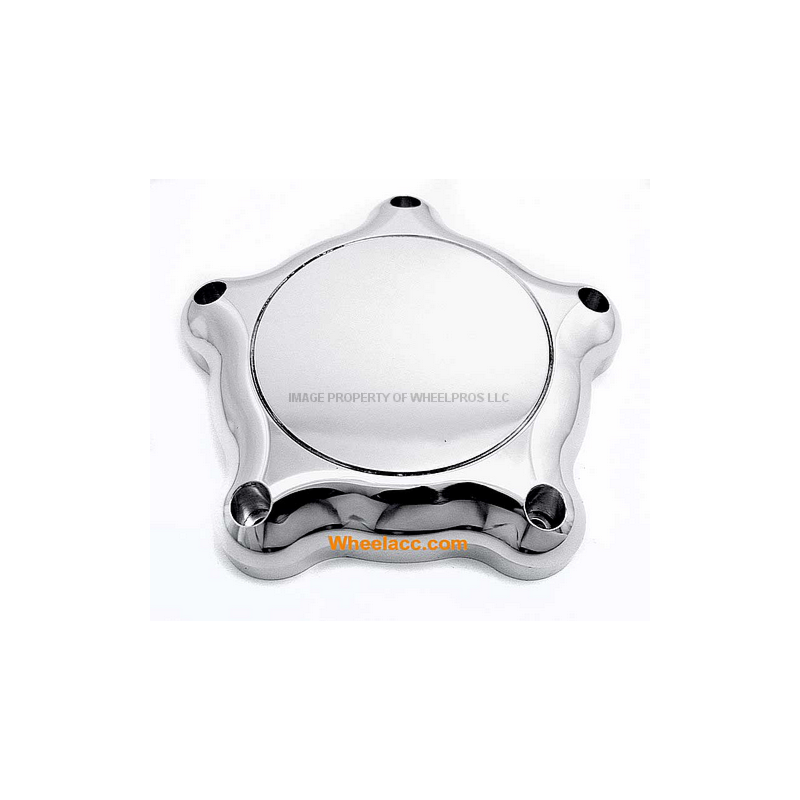 American Racing Bonneville Flat TT Cap Pair - No Logo