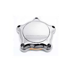 American Racing Bonneville Flat TT Cap Pair - No Logo