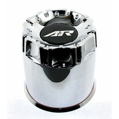 American Racing AR Cap Chrome Push-Thru Plastic Short