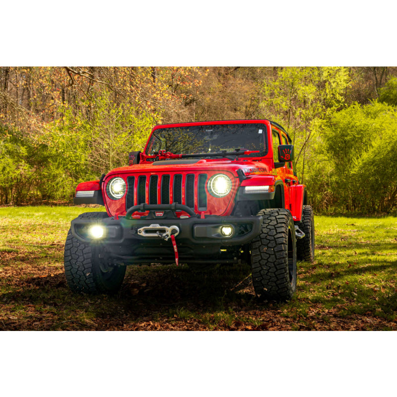 Morimoto Offroad 4Banger NCS Wide White Lamps for 2018-2025 Jeep Wrangler TJ and JT