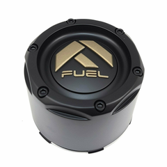 Fuel Matte Black with Bronze Snap-In Cap for 8x6.5