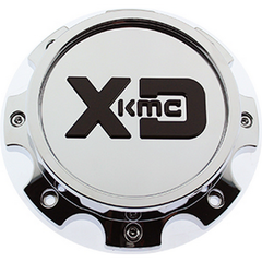 XDS Dually Front Chrome With Gloss Black Logo Hub Cap For 8X200/210