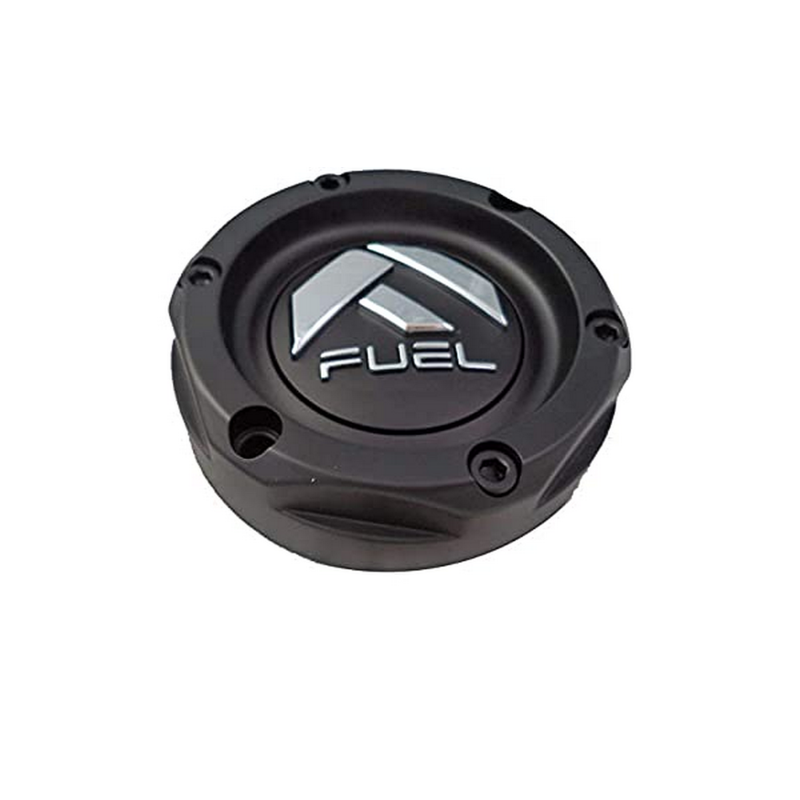 Fuel Matte Black Snap-In Hub Cap for 82 Code 2.3"