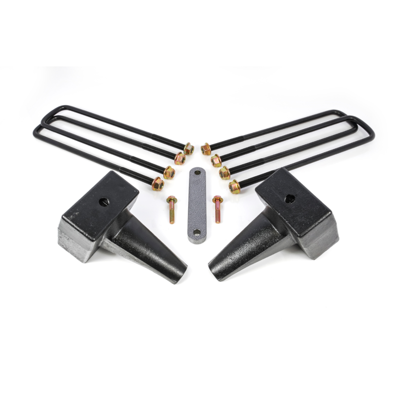 Rugged 5" Performance Flat Rear Block Kit For Ford