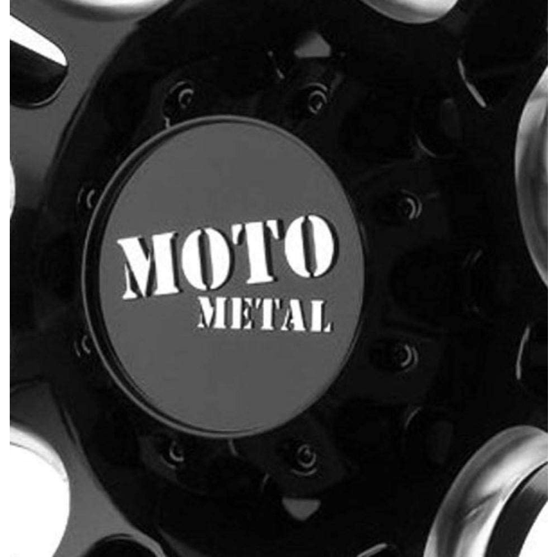 Moto Metal Gloss Black Hub Cap For 6X135/5.5 Lug H42