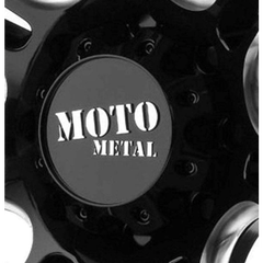 Moto Metal Gloss Black Hub Cap For 6X135/5.5 Lug H42