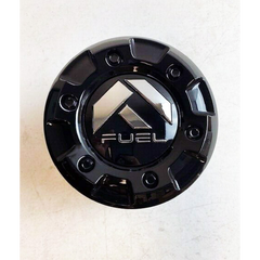 Fuel Dually Rear Cap Gloss Black with Black Rivets for 17/82