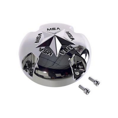 MSA Offroad Wheels Chrome MSA Star Bolton Chrome Star Center Cap