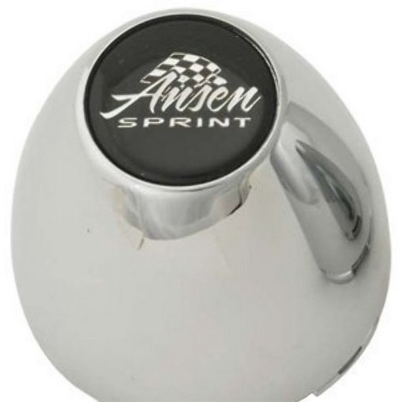 American Racing Ansen Chrome Plastic Small Center Cap with Logo