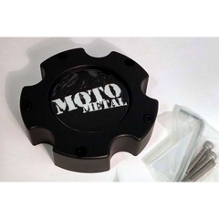 Moto Metal SATIN MTO CAP BLACK 5X5.5/150