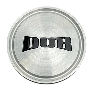 DUB 3.0" Flat Cap with Gloss Brushed Black Logo