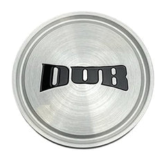 DUB 3.0" Flat Cap with Gloss Brushed Black Logo