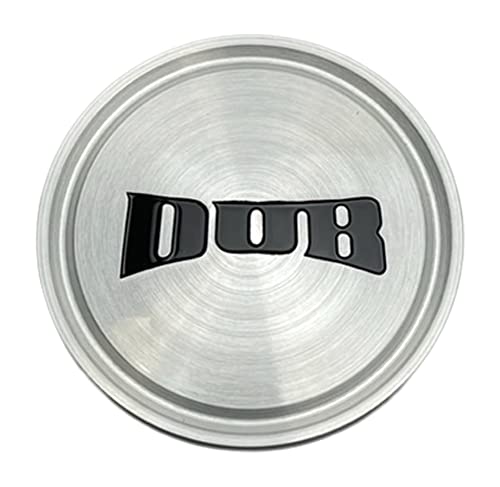 DUB 3.0" Tall Cap with Gloss Brushed Black Logo