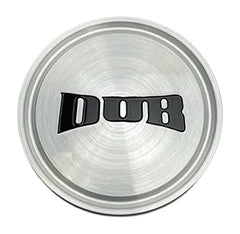 DUB 3.0" Tall Cap with Gloss Brushed Black Logo