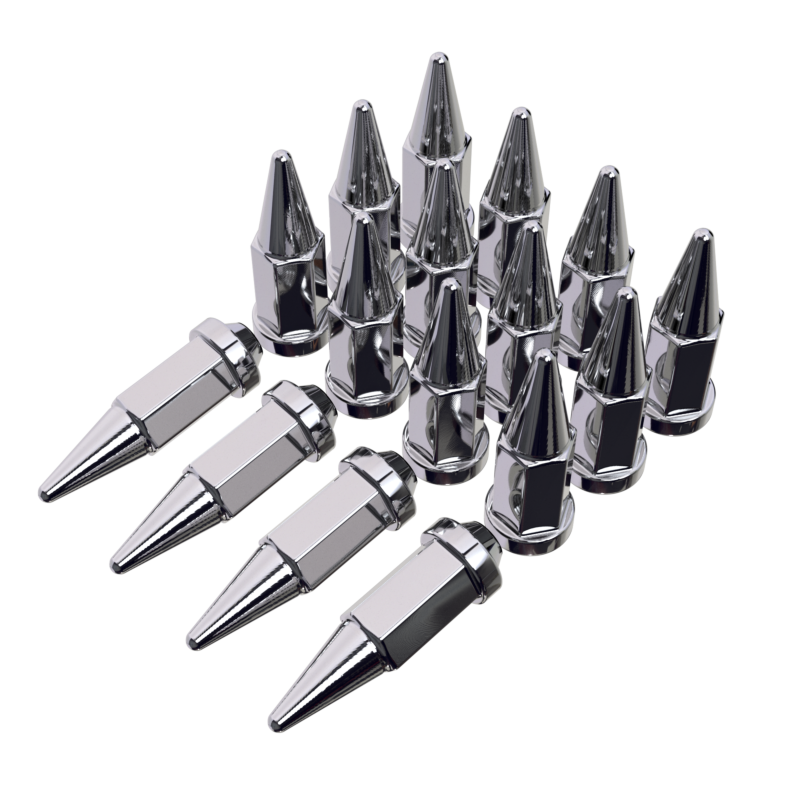 MSA Offroad Wheels Chrome 12MM X 1.50 RH Spline Spike Kit