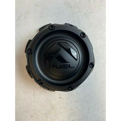 Fuel Matte Black with Gloss Black Bolt-On Hub Cap for 8X180