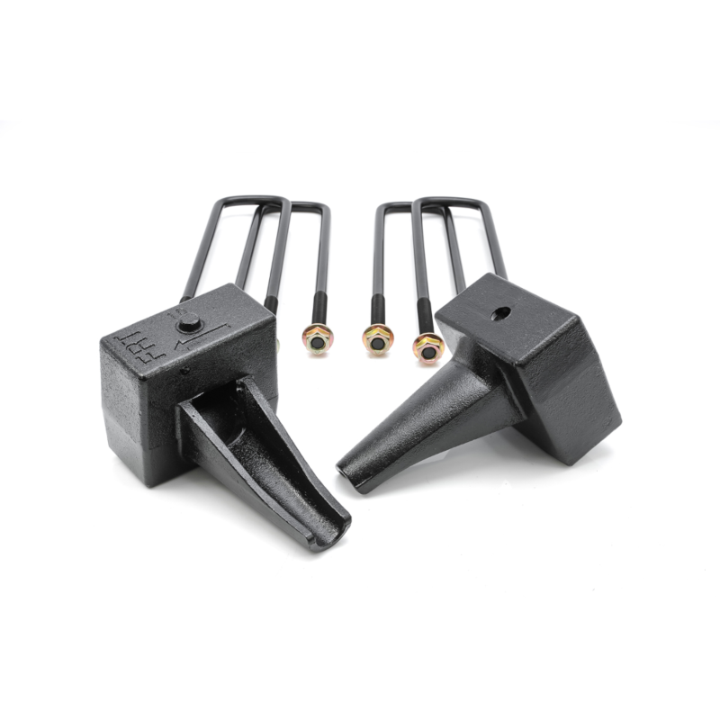Rugged 5" Advanced Tapered Rear Block Kit For Ford