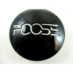 Foose Gloss Black RWB Cap 2.70" Cap Groove