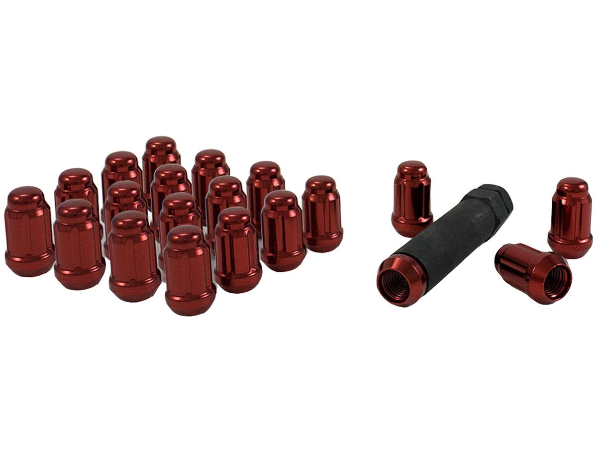 Gorilla Automotive Red 5-Lug 14-1.50 Spline WIK Pass