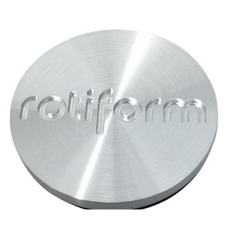 Rotiform 2.36" Brushed Flat O-Ring Hub Cap